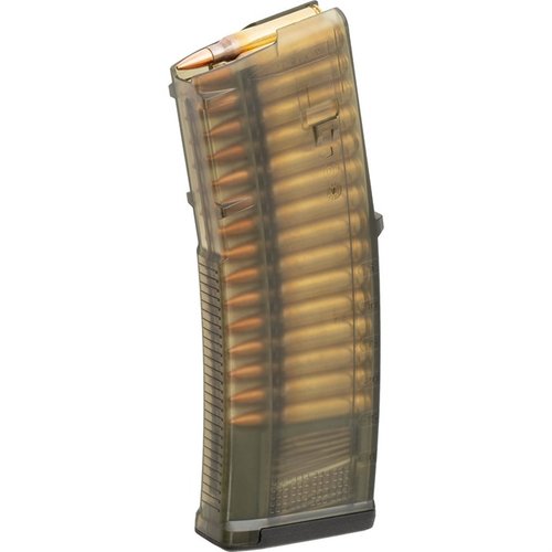 Das MAGPUL TMAG GEN M3 Magazin bietet zuverlässige Leistung, transparente Sicht auf die Munition und eine verbesserte Griffigkeit für schnelle Wechsel.