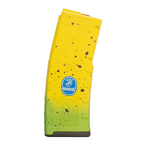 Das Amend2® 10-Runden-Magazin ist leicht, robust und aus widerstandsfähigem Polymer mit Anti-Tilt-Follower, ideal für Jagd und eingeschränkte Kapazitäten.