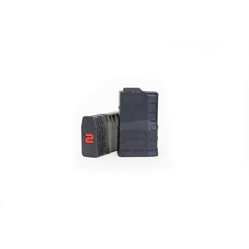 Das Amend2® AICS Short Action Magazin bietet eine robuste Polymerkonstruktion, ist anti-tilt und hat eine langlebige Edelstahlfeder für 5 oder 12 Schuss.