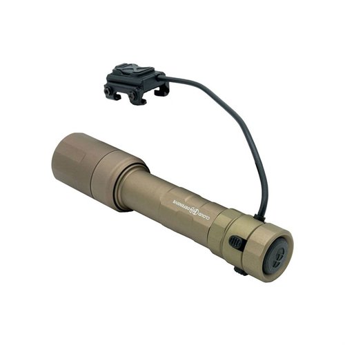 Die REIN 3.0 DUAL-FUEL Waffe-Lampe bietet 100.000 Candela, 1250 Lumen und eine Laufzeit von 95 Minuten – perfekt für bessere Sicht und Sicherheit.