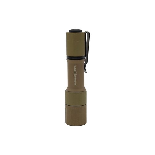 Die MCH-EDC Taschenlampe bietet dir programmierbare Modi, ein anpassbares ND-Schutzsystem und ist mit 18650/18350 oder CR123 Batterien kompatibel.
