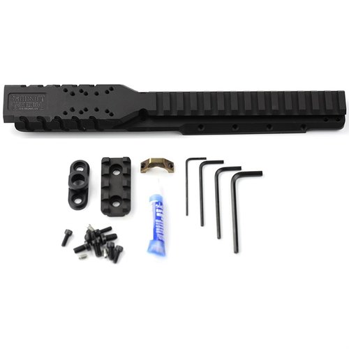 Mit der Hannibal Rail für Ruger® Mini-14® und Mini Thirty® kannst du ein Mikro-Red-Dot direkt montieren, ohne einen Picatinny-Adapter zu benötigen.