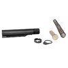 Der Geissele Premium Mil-Spec Buffer Tube aus 7075-T6 Aluminium bietet 6 Positionen, während die Super 42 Feder die Zuverlässigkeit und Rückstoßdämpfung deiner AR-15 verbessert.