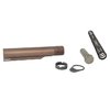 Der Geissele Premium Mil-Spec Buffer Tube aus robustem 7075-T6 Aluminium bietet 6 Positionen, während die Super 42 Feder die Zuverlässigkeit und Rückstoßdämpfung verbessert.