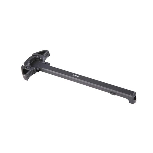 Der URG-I Airborne Charging Handle 5.56 bietet eine robuste Bauweise aus 7075-T6 Aluminium, verbesserte Gasableitung und ein schnittiges Design für optimale Handhabung.