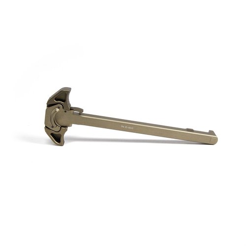 Der URG-I Airborne Charging Handle 5.56 ist leicht, ambidextrisch und reduziert Gasblowback, ideal für den Einsatz unter extremen Bedingungen.