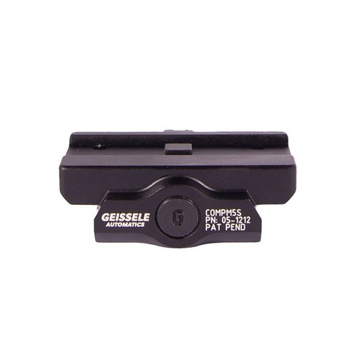 Die Super Precision® CompM5s Optikmontage aus 7075-T6 Aluminium bietet maximale Stabilität, 1.400 lbs Klemmkraft und absolute Co-Witness für präzises Zielen.