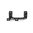 30 mm 1,3" hoch 0 MOA AR-15 High Power Kurzmontage