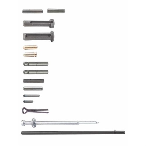 Mit dem AR-15 PIN KIT von LUTH-AR hast du alles, um häufige Probleme zu beheben und deine Waffe wieder in Topform zu bringen – ein Muss für jeden AR-Besitzer!