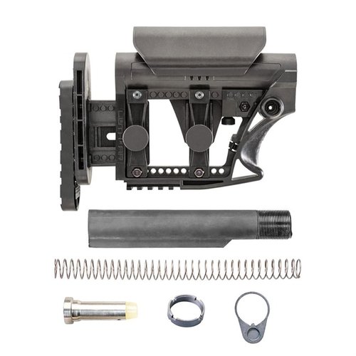 Der MBA-3 verstellbare Schaft bietet eine modulare Bauweise, individuelle Anpassungen, einen leichten Aufbau und zahlreiche Befestigungsmöglichkeiten für Sling und Monopod.