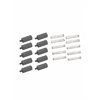 Pufferhalter mit Feder, 10er-Pack