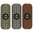 G10 M-LOK-Panel – Grau/Schwarz – 2er-Pack