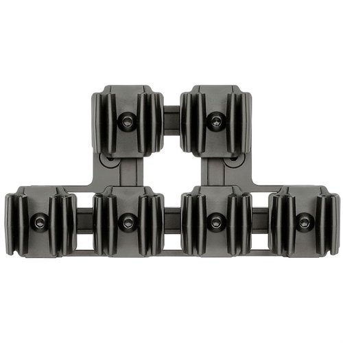 Mit der LEVER GUN STOCK SHELL HOLDER PLATE von MIDWEST INDUSTRIES kannst du bis zu 12 zusätzliche Patronen mit einem leichten Design aus 6061 Aluminium nutzen.