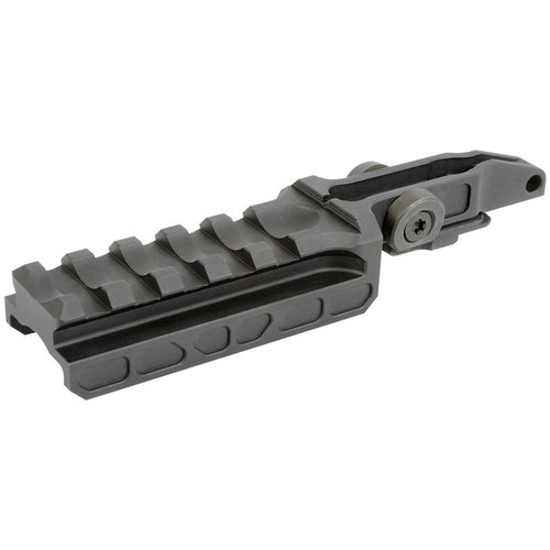 Die AK ALPHA MINI DOT MOUNT ermöglicht dir die Montage von Red Dots auf Picatinny, mit stabiler Bauweise und integriertem Eisenvisier für optimale Sicht.