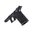 CCS DUSK Compact/Compact Textured Griffstück, schwarz
