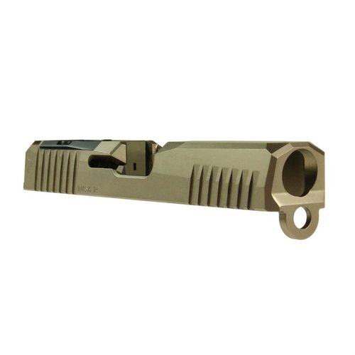 Die DUSK G19 Gen3 RMR Cut Stripped Slide von Lone Wolf bietet hohe Präzision, Korrosionsschutz und ist sofort einsatzbereit für GLOCK® Gen 1-4.