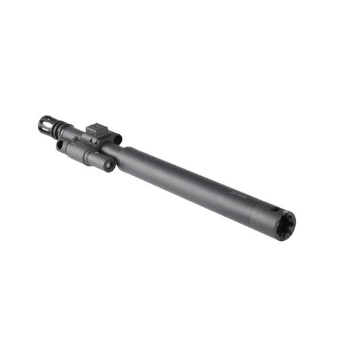Entdecke die MCR Quick-Change 223 Wylde Heavy Barrel Assembly mit 12.5" oder 16.25" Länge, perfekt für Shrike 5.56™, AMG-2 & MCR® Gewehre.