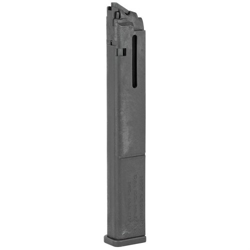 Das CONVERSION KIT 22 Long Rifle Magazin für Glock 17, 19, 22, 23 bietet 15 oder 25 Schuss Kapazität und ist perfekt für CCI 40 Grain Mini-Mag Munition.