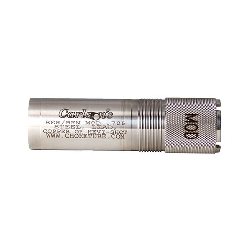 Die MOBIL-CHOKE 12 GAUGE Choke Röhren bieten enge, konsistente Muster und weniger Schrotverformung für optimale Leistung beim Schießen mit Stahl.