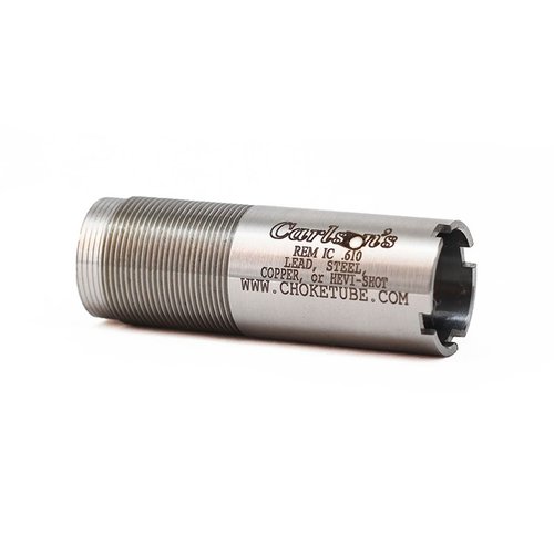 Die FLUSH MOUNT Ersatzchoke für Remington Schrotflinten bestehen aus hitzebehandeltem 17-4 Edelstahl, sind langlebig und bieten eine lebenslange Garantie von Carlson's!