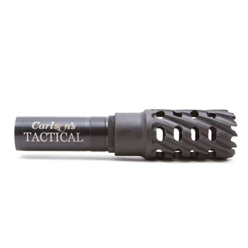 Der CARLSONS TACTICAL BREECHER 12 GAUGE Choke bietet ein extra breites Schussmuster und eine gezahnte Spitze für sicheres Türöffnen bei Einsätzen.