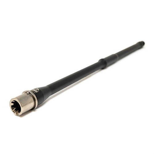 Der Faxon 6.5 Grendel Gunner Lauf bietet hervorragende Genauigkeit, ein leichtes Pencil-Profil und eine robuste QPQ-Nitrid-Beschichtung für Langlebigkeit.