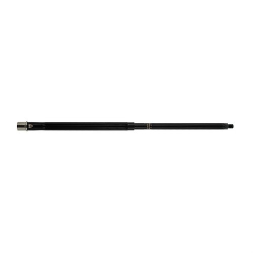Der Faxon Match 22 ARC 24" Heavy Fluted Lauf bietet präzise 5R-Rifling, 1:7 Twist, hohe Haltbarkeit durch Nitride-Beschichtung und ist ideal für Langstreckenschießen.