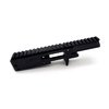 Der OPENTOP 11/22 Stripped Receiver ist CNC-gefertigt aus Aluminium, schwarz eloxiert und ermöglicht den einfachen Zugriff auf Bolt und Firing Pin ohne Trigger-Trennung.
