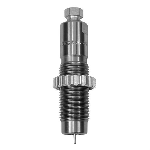 Die Lee Undersize Flash Hole Universal Decapping Die ist perfekt für die Reinigung von Hülsen vor dem Wiederladen – keine sauberen oder geölten Hülsen nötig!