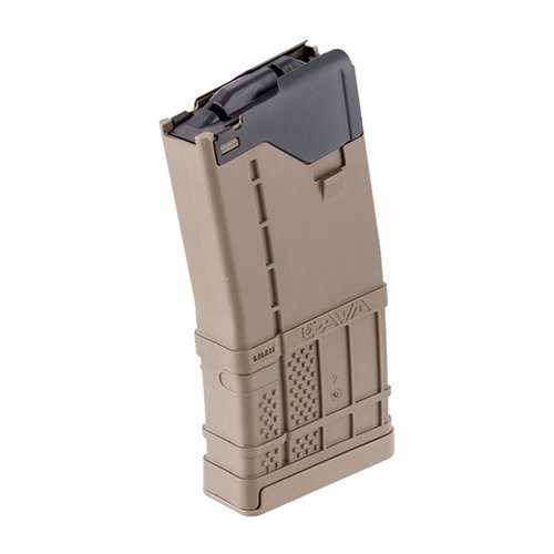 Das L5AWM GEN 2 Magazin kombiniert die Zuverlässigkeit von Stahl mit der Haltbarkeit von Polymer, ideal für Militär, Polizei und Wettkämpfe.