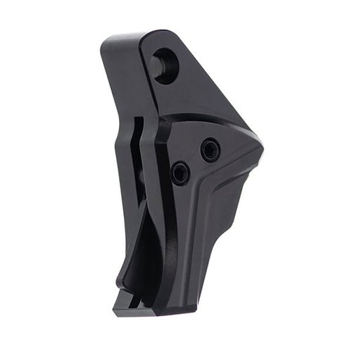 Erlebe mit dem I.T.T.S. Trigger für Glock 43/43X/48 blitzschnelle Reset-Funktionen, eine ergonomische Form und hohe Haltbarkeit für präzise Schüsse.