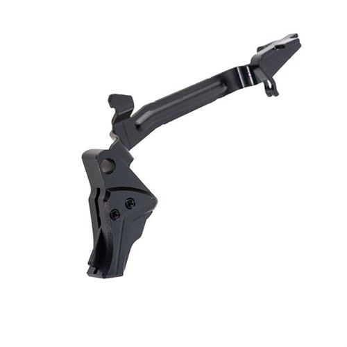 Der I.T.T.S. Trigger von Tyrant CNC bietet 15% weniger Take Up, 30% stärkere Rückstellfeder und eine verbesserte Sicherheit für dein Glock G3/G4.