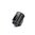 UNI-COMP Kompensator für 9 mm, universal, schwarz mit schwarzer Schraube