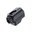 UNI-COMP Kompensator für 9 mm, universal, schwarz mit schwarzer Schraube