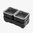 DAKA BINS 3er-Pack: eine 2x4 und zwei 2x2, schwarz