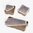 DAKA BINS 3er-Pack – ein 2x4 und zwei 2x2, FDE