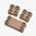 DAKA BINS 3er-Pack – ein 2x4 und zwei 2x2, FDE