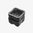 DAKA 2x2 Behälter 3,6" × 3,6" × 1,8" Schwarz, 2er-Pack