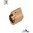AR-15 solider einstellbarer Gasblock aus Edelstahl .625" TAN