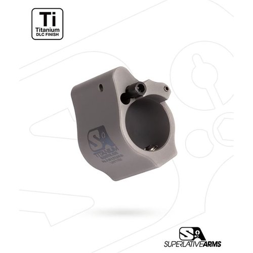 Der Superlative Arms Gasblock bietet eine patentierte "Bleed Off"-Technologie, die den Rückstoß reduziert und das System sauberer und kühler laufen lässt.