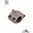 AR-15 Clamp-On-Gasblock aus Titan, verstellbar, .875" grau