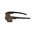DEFIANT EYEWEAR ODG-Gestell polarisiert Bronze-Gläser mit Goldspiegel
