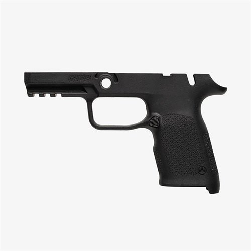 Der Magpul EHG SG9 Griprahmen für die SIG Sauer P320 bietet ergonomisches Design, flared Magazinwell, Picatinny-Schiene und ist für Links- und Rechtshänder geeignet.