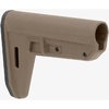 Der MOE TR MIL-SPEC Carbine Stock ist mit nur 8 Unzen extrem leicht, einfach zu installieren und bietet eine bequeme LOP-Anpassung dank des innovativen Trigger Release.