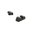 Geraute Visier-Set für Glock 42, 43, 43X, 48 schwarz