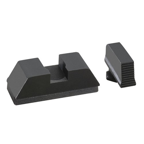 Hol dir das 1L Tall Optic kompatible Serrated Sight Set für Glock® MOS! ✨ Präzise Backup-Visiere für optimale Sicht und Leistung.