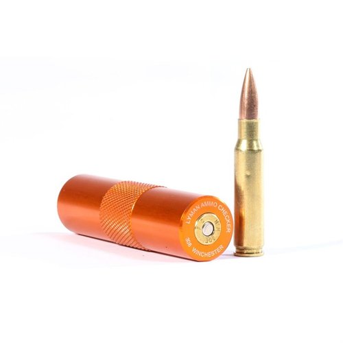 Der Lyman Pro Ammo Checker aus rostfreiem Edelstahl garantiert präzise Passform für deine .308 Win Patronen und sorgt für reibungsloses Laden deiner Munition.