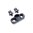 Gewinkelte M-LOK QD-Sling-Swivel-Buchse für AR-15, schwarz