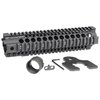 AR-15 COMBAT T-SERIES 1-PC Free-Float-Handguard 10" Schwarz