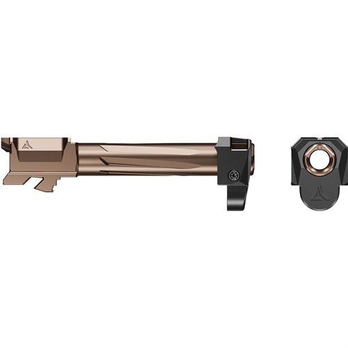 Das Radian® AFTERBURNER™ + RAMJET™ Combo bietet herausragende Rückstoßreduzierung und Präzision, einfach zu installieren und kompatibel mit G17 Holstern.